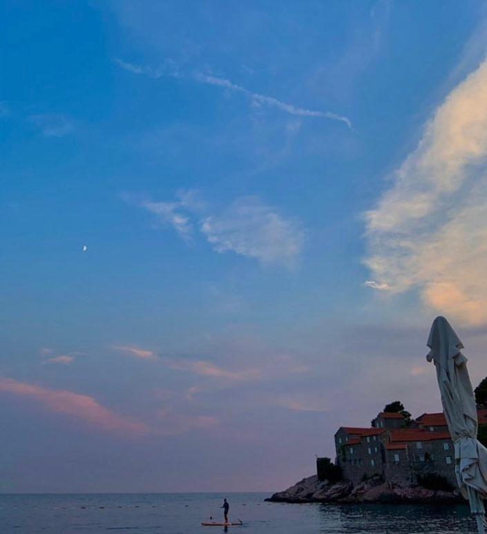 Apartments Dunja Sveti Stefan Exteriör bild