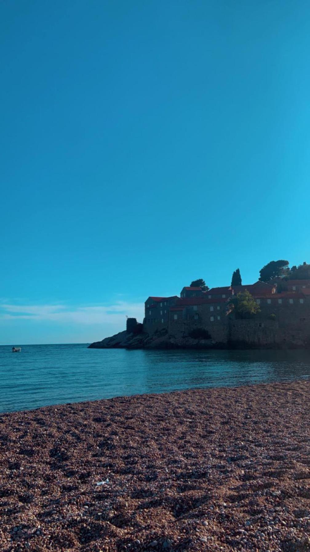 Apartments Dunja Sveti Stefan Exteriör bild